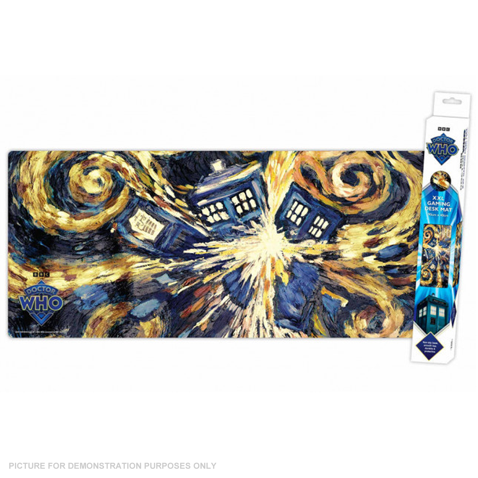 Impact Desk Gaming Mat - Doctor Who - Tardis - XXL Gaming Mat
